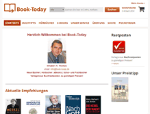 Tablet Screenshot of book-today.de